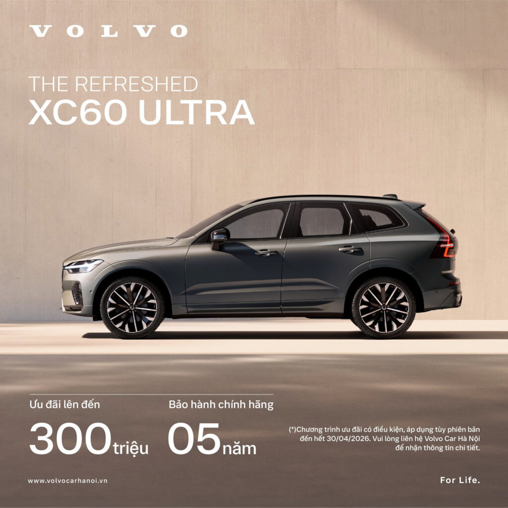 Volvo XC60 Ultra Khuyến mại Tháng 4-2026