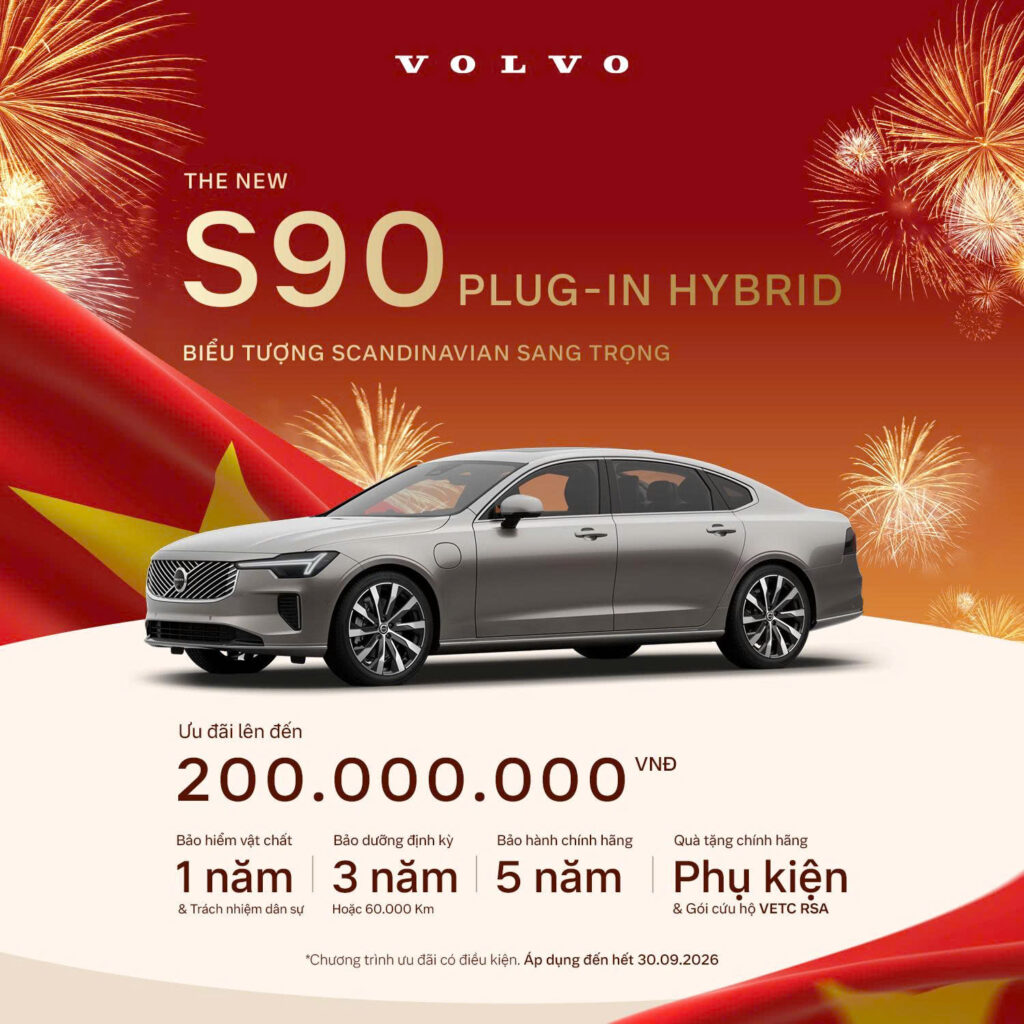 S90 Plug-in Hybrid Ultra 4 S90 Plug-in Hybrid Ultra Chương trình khuyến mại Xe Volvo S90 Plug-in Hybrid