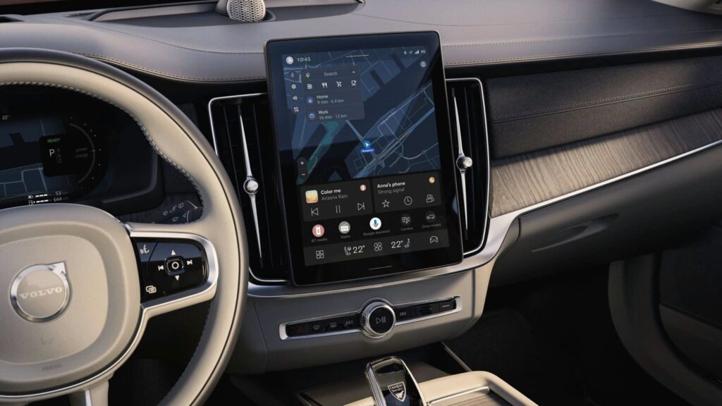 Màn hình giải trí Volvo S90